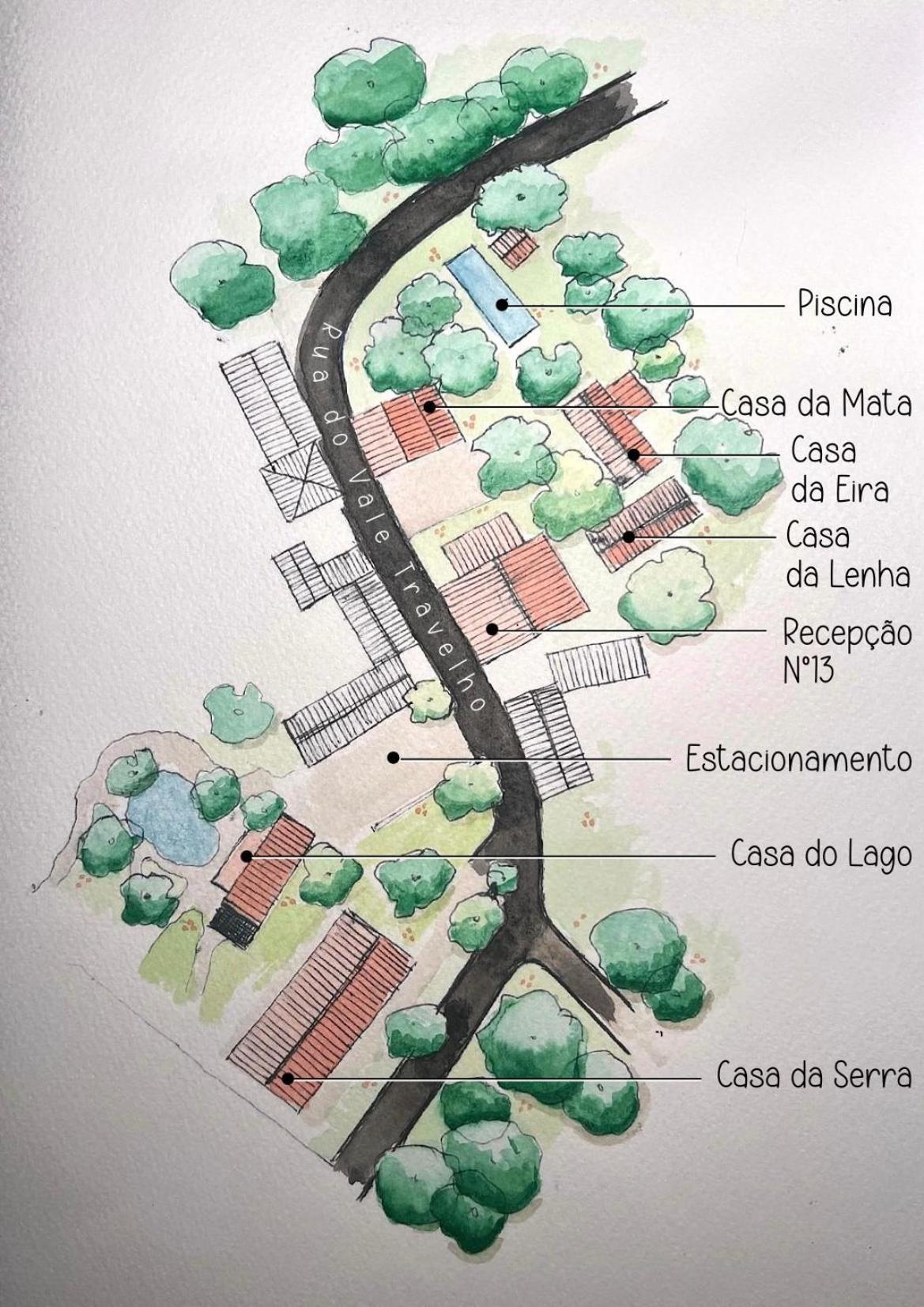 Casa Oliva - Casa Da Serra Porto de Mós Zewnętrze zdjęcie